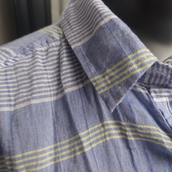 AE Boyfriend Cut Button Down Longsleeeve Shirt - Picture 7 of 10